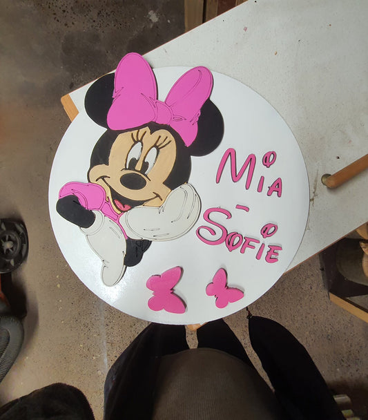 Türschild Minnie Mouse - Lilis Shop