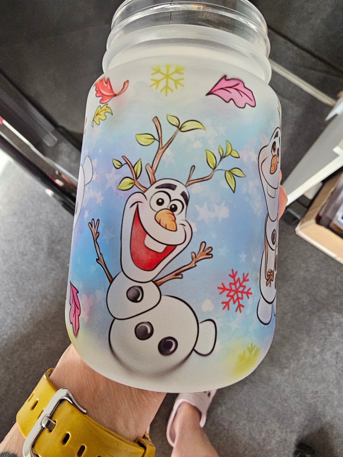 Trinkglas Frozen Olaf - Lilis Shop