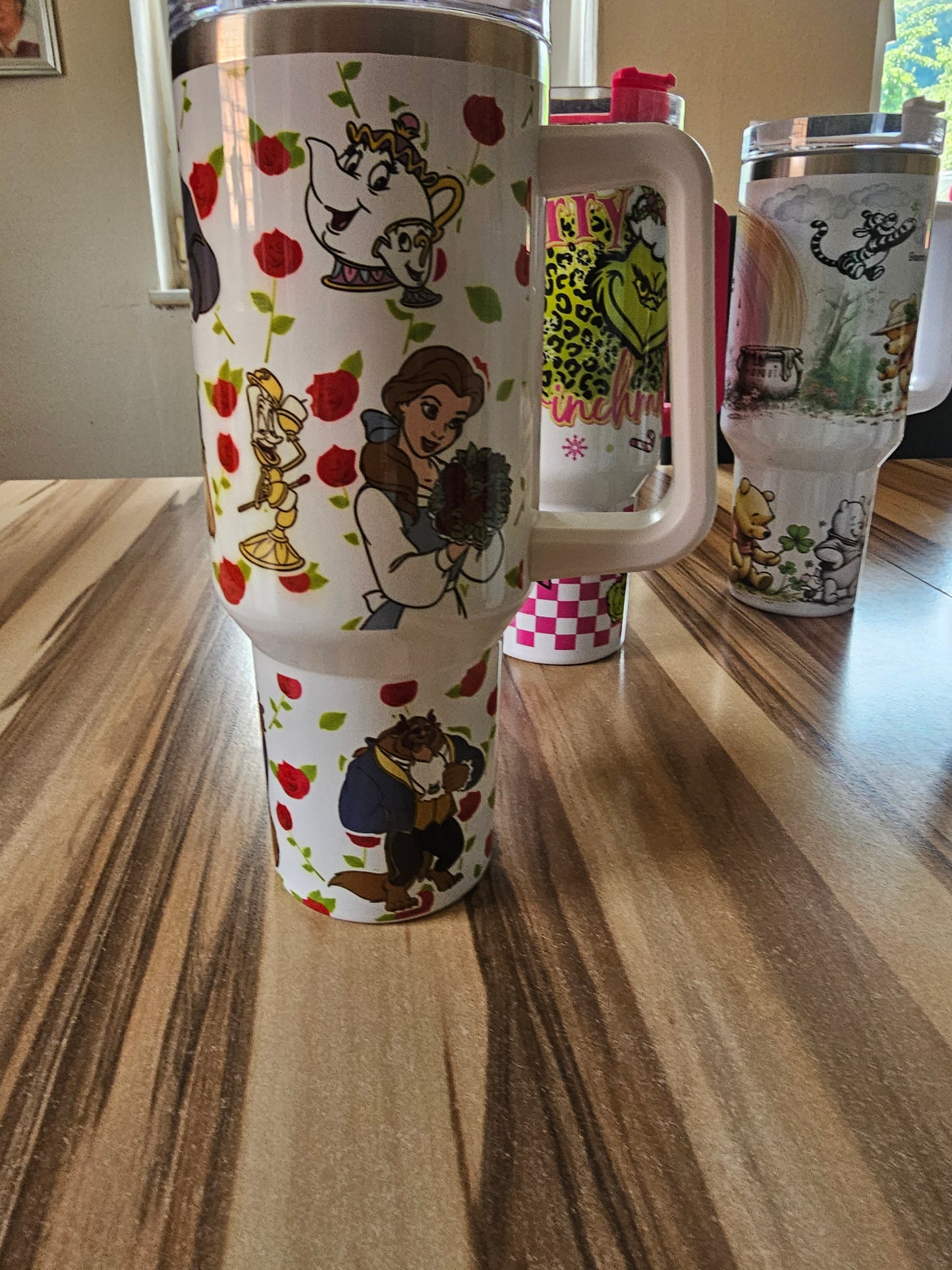 Beauty an the Beast 40Oz Tumbler