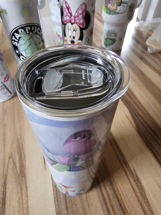 Inside Out 2 Tumbler, Inside Out Tumbler, Inside Out Characters, Cartoon Characters 20 oz