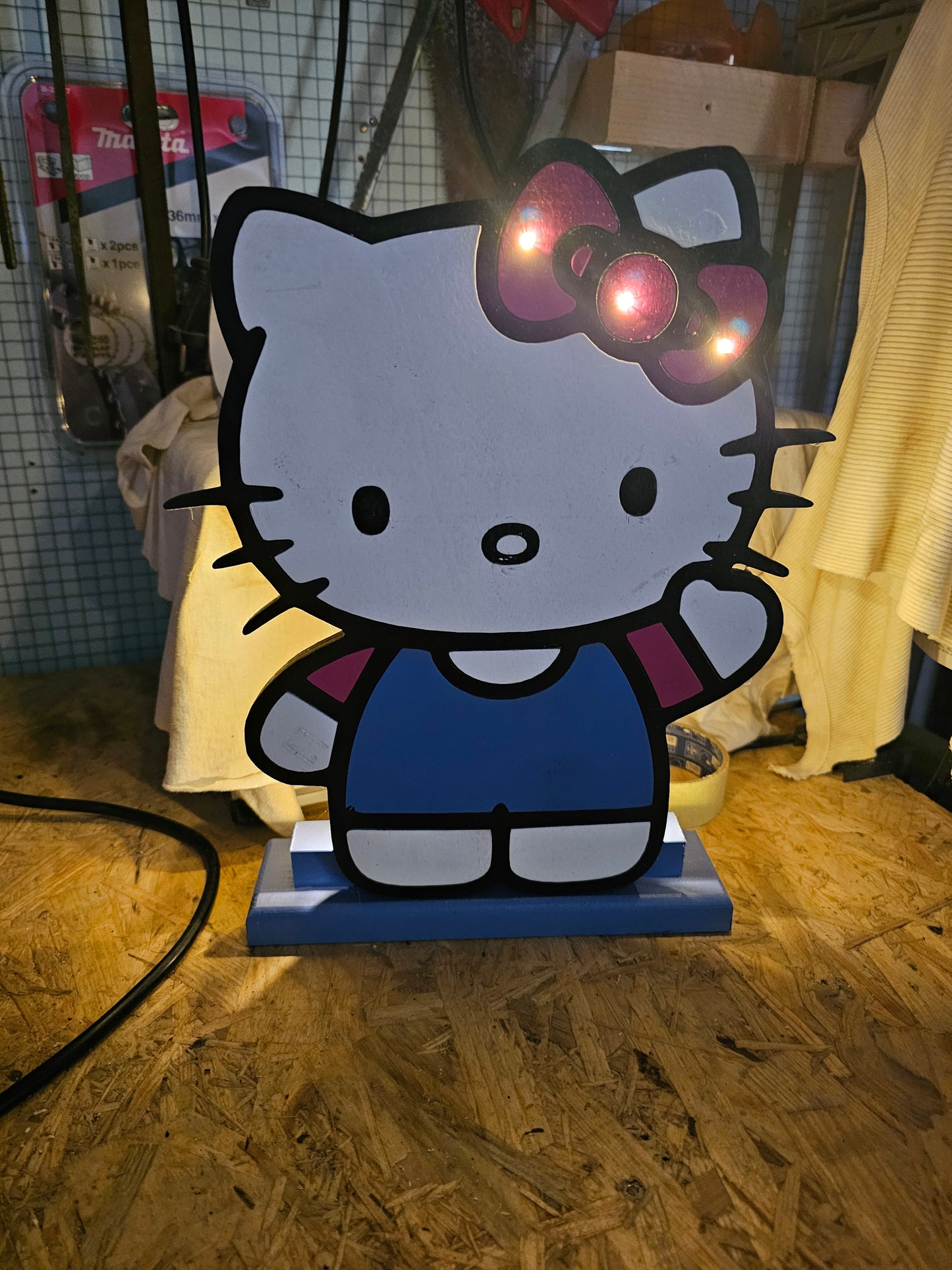 Night light hello kitty